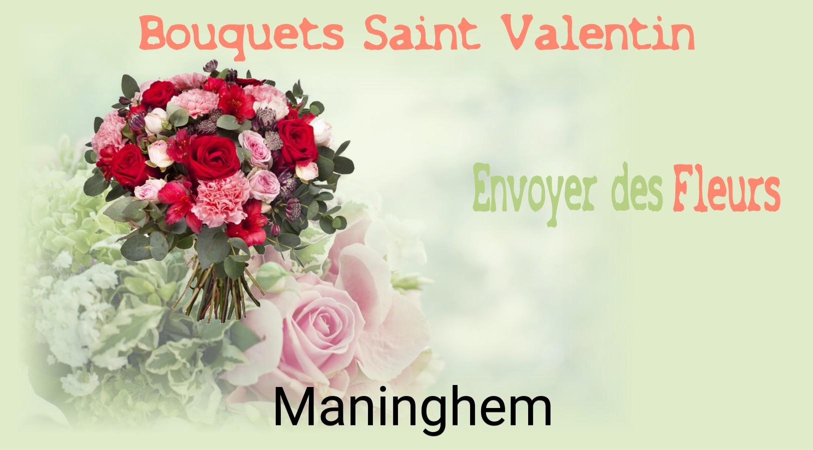 Roses de Saint-Valentin livrées à Maninghem